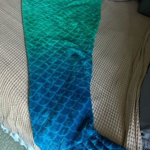 Two mermaid tail blankets, gently used